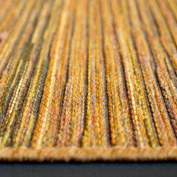 Orange Striped Outdoor Rug, Striped Stain-Resistant Rug For Patio, Garden, Deck 5mm Modern Outdoor Rug-200Cm X 290Cm - thumbnail 3