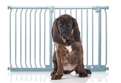 Bettacare Elite Pressure Dog Gate, 125Cm - 134Cm, Matt Grey, Pressure Fit Pet Gate For Dog And Puppy - image 1