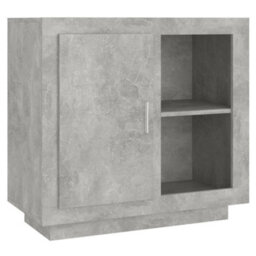 Berkfield Sideboard Concrete Grey - thumbnail 2