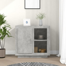 Berkfield Sideboard Concrete Grey - thumbnail 1