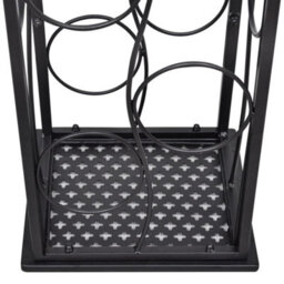 Vidaxl Wine Rack For 8 Bottles Metal - thumbnail 5