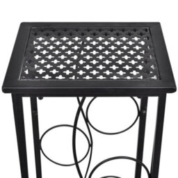 Vidaxl Wine Rack For 8 Bottles Metal - thumbnail 4