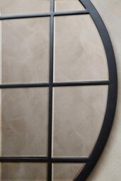 Orsina Descartes Round Metal Wall Mirror - thumbnail 8