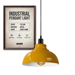 Ledsone Industrial Vintage Retro Style Ceiling Hanging Pendant Light Chandelier