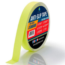 Slips Away Non Slip Tape Roll Pro - Anti Slip Traction For Indoor/outdoor 700mm X 18.3 Fluorescent-Yellow