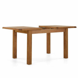 Zelah Oak 120-165Cm Extendable Dining Table Seats 4-6  - By Roseland Furniture - thumbnail 8