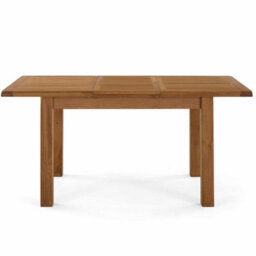 Zelah Oak 120-165Cm Extendable Dining Table Seats 4-6  - By Roseland Furniture - thumbnail 7