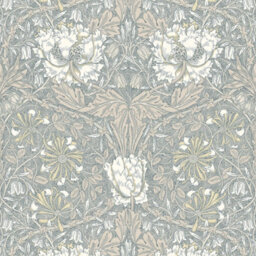 Galerie Arts And Crafts Beige Patterned Wallpaper