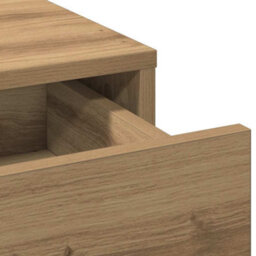 Walplus Dressing Table Brown 78.5 X 41 X 135 Cm Engineered Wood - thumbnail 8