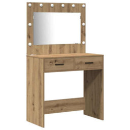 Walplus Dressing Table Brown 78.5 X 41 X 135 Cm Engineered Wood - thumbnail 5