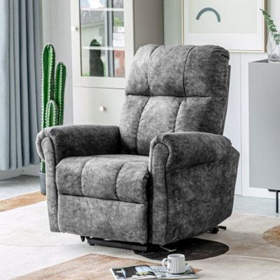 Btm Power Lift Recliner For Elderly Heavy Duty Reclining Overstuffed Living Room Chair - image 1