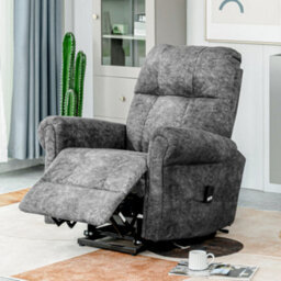 Btm Power Lift Recliner For Elderly Heavy Duty Reclining Overstuffed Living Room Chair - thumbnail 2