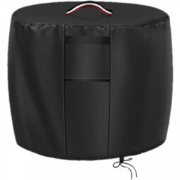 Protective Cover For Round Fire Pit - Waterproof Fade-Resistant Pits - thumbnail 1