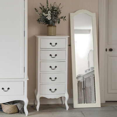 Statement Furniture Juliette Large Full Length Leaner Mirror 45X165Cm - Champagne - image 1