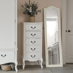 Statement Furniture Juliette Large Full Length Leaner Mirror 45X165Cm - Champagne - thumbnail 1
