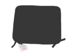 Buttercup Farm Luxury Piped Waterproof Seat Pads - Single Grey Cushion - Outdoor Cushion For Garden Furniture - thumbnail 4