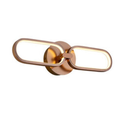 Luminosa Lighting Luminosa Colette Integrated Led Wall Light, Rose Gold - Uk Stock - thumbnail 5