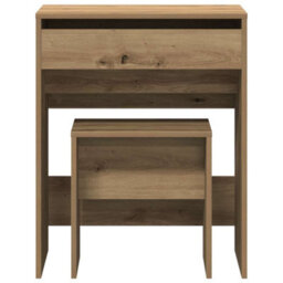 Walplus Dressing Table Artisan Oak 60 X 40 X 75 Cm Engineered Wood - thumbnail 7