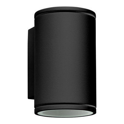 Luminosa Lighting Luminosa Orion Outdoor Wall Down Lamp Black Gu10 8W Ip54 - image 1