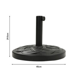 Thehotsale 3-Tier Umbrella With Patio Umbrella Concrete Round Base No Wheels - thumbnail 8