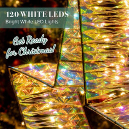 The Christmas Workshop 50Cm Metal Frame Star Light - thumbnail 4