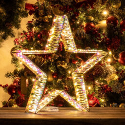 The Christmas Workshop 50Cm Metal Frame Star Light - thumbnail 7