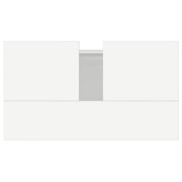 Berkfield Industrial Bathroom Cabinet White 58X33X60 Cm Engineered Wood - thumbnail 8