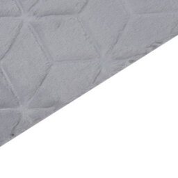 Beliani Faux Fur Rug Thatta Grey 160 X 230 Cm - thumbnail 5