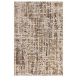 Beige Luxurious Abstract Modern Easy To Clean Rug For Dining Room Bedroom & Living Room-160Cm X 230Cm - thumbnail 1