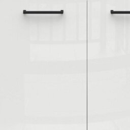 Impact Furniture Kitchen Wall Cabinet 800mm Unit Cupboard 2 Door 80Cm Chalk White Gloss Storage Junona Modern Budget Furniture - thumbnail 8