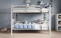 Flair Zoom Wooden Bunk Bed - White - thumbnail 3