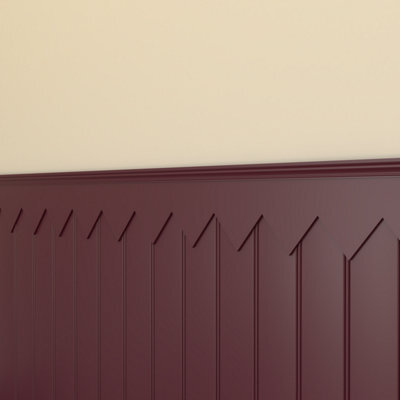 Jumbo Zigzag Trim - 1M Long - Wall And Shelf Edging Mdf Wood - (By Trims & Co.) - image 1