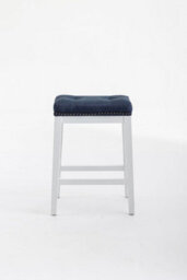 Belofay 30D X 45W X 62H Cm Elegant Counter Height Bar Stools With Cushioned Seat, Solid Wood Legs - thumbnail 2