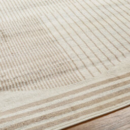 Livabliss Floransa-Geometric Brown Grey Blue Modern Living Dining Bedroom Rug 200 X 275 Cm Easy Care, Non Shedding - thumbnail 3