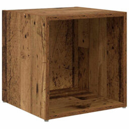 Berkfield Tv Cabinet 2 Pcs Brown 37 X 35 X 37 Cm Engineered Wood - thumbnail 5