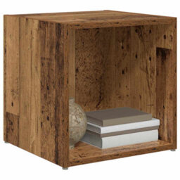 Berkfield Tv Cabinet 2 Pcs Brown 37 X 35 X 37 Cm Engineered Wood - thumbnail 3
