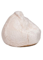 Kaikoo Faux Fur Xl Drum Beanbag Cream - thumbnail 2