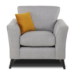 Modern Home Caxton 3+2 Seater Sofa Set With Armchair Silver - thumbnail 6