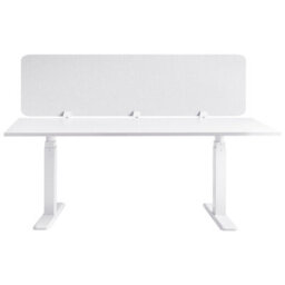 Beliani  Desk Screen Split Off-White - thumbnail 4