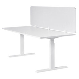 Beliani  Desk Screen Split Off-White - thumbnail 5