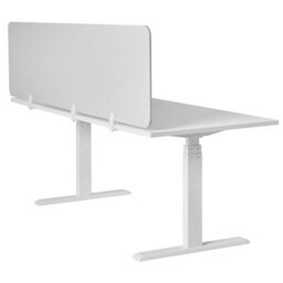 Beliani  Desk Screen Split Off-White - thumbnail 6