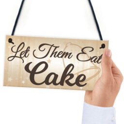 Red Ocean Wedding Sign Cake Hanging - thumbnail 6