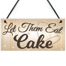 Red Ocean Wedding Sign Cake Hanging - thumbnail 1