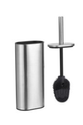 Showerdrape Fortuna Satin Steel Toilet Brush And Holder