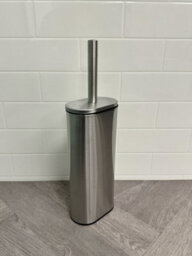 Showerdrape Fortuna Satin Steel Toilet Brush And Holder - thumbnail 2