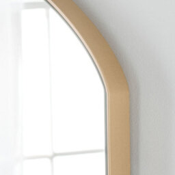 Yearn Minimal Arched Mirror Gold 71(W) X 49Cm(H) - thumbnail 3