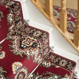 Turkesh Stair Runner - Soft & Durable Carpet Runner For Stairs & Staircases, Multiple Lengths - thumbnail 2