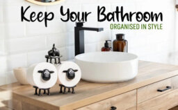 Sheep Toilet Roll Holder, Funny Toilet Paper Holder Free Standing Bathroom Set - Mate Black Sheep Loo Roll Holder, Best Gift - thumbnail 5