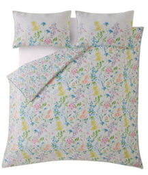 Laura Ashley Multi 100% Cotton Elston Garden Duvet Cover And Pillowcase Set - thumbnail 2