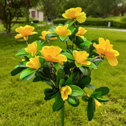 2Pcs Solar Power Flower Lights Led Garden Stake Lamp Yard Outdoor Decor Waterproof - thumbnail 5
